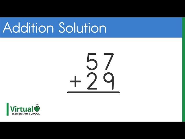 Grade 2 Math: Addition Solution