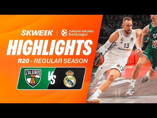 HAS MADRID STARTED ITS COMEBACK TO THE TOP ? Zalgiris Kaunas - Real Madrid Highlights EuroLeague R20