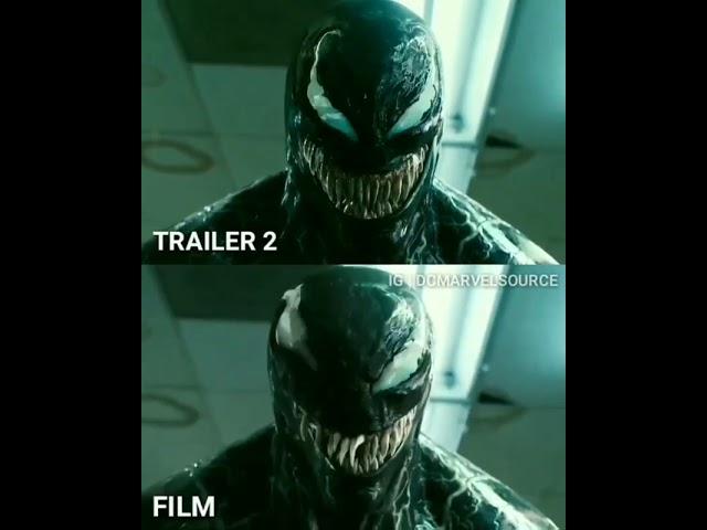 We are Venom scene Trailer vs Movie Venom Movie