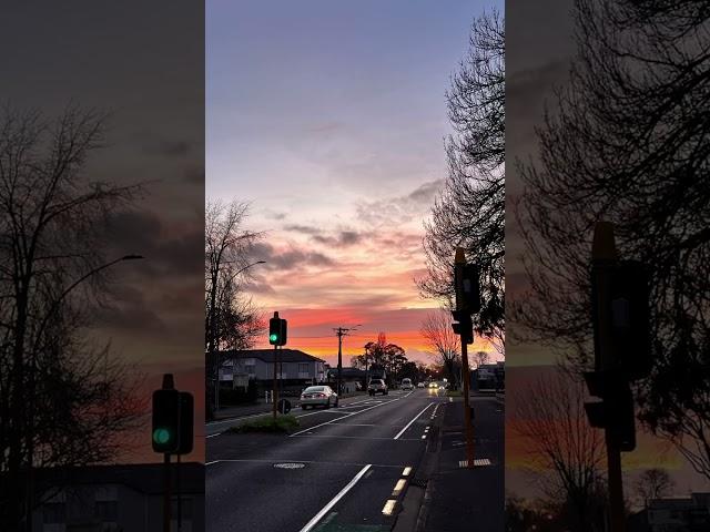 Mesmerising sunrise in New Zealand #lifeinnewzealand #nzbeauty