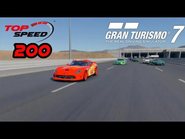 Top Speed 200 | Cars 3 next GEN Race series | ep. 4 | Gran Turismo 7