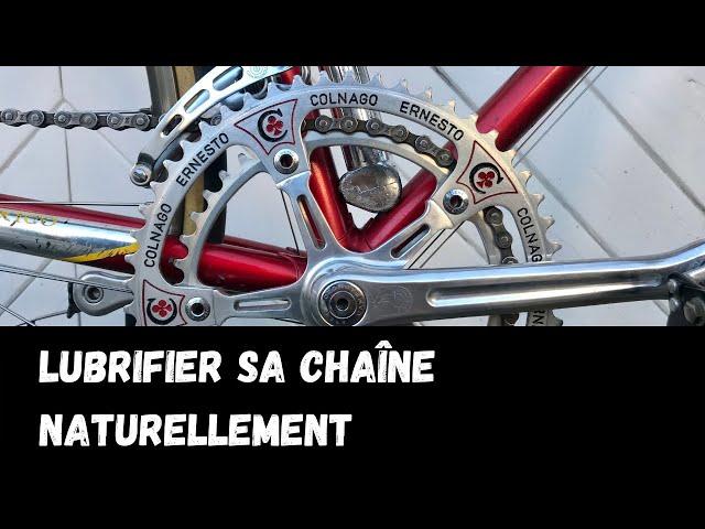 Lubrifier sa chaîne naturellement et bio