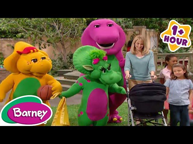 Taking Care of Baby Brother + More Family Videos for Kids | Full Episodes | Barney the Dinosaur