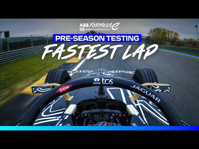 The Fastest Lap of Formula E Pre-Season Testing ⏱️ | Onboard with Mitch Evans