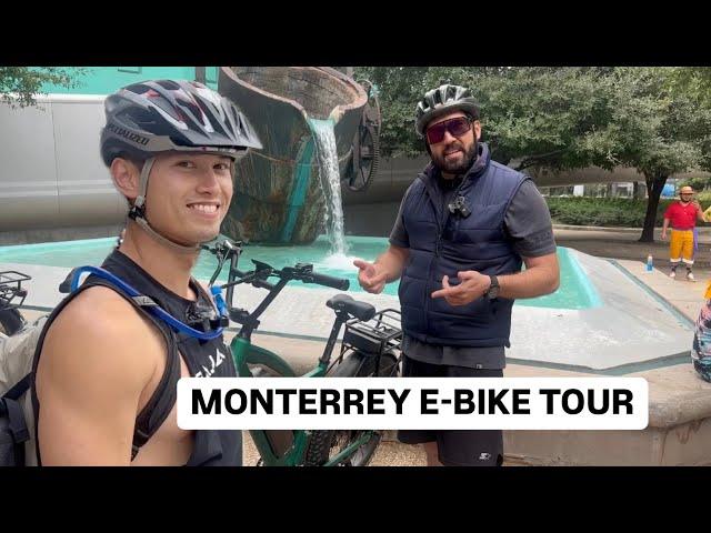 PARQUE FUNDIDORA RIVERWALK ON E-BIKES IN MONTERREY