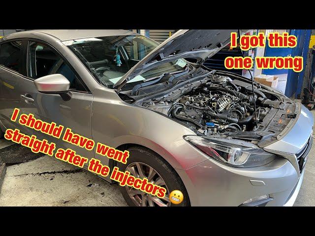 Mazda 3, misfire & running bad