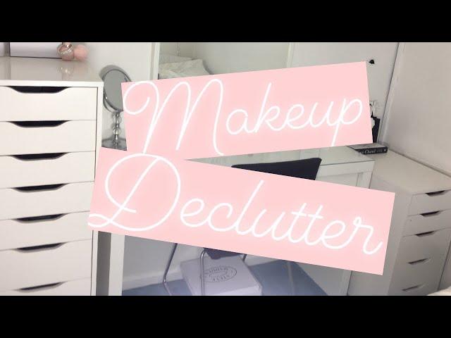 Huge Makeup Declutter  | Summer xo