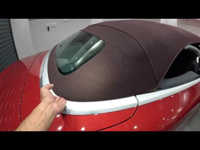 Mercedes Benz E-Class (A238) - How to Close Convertible Roof Manually