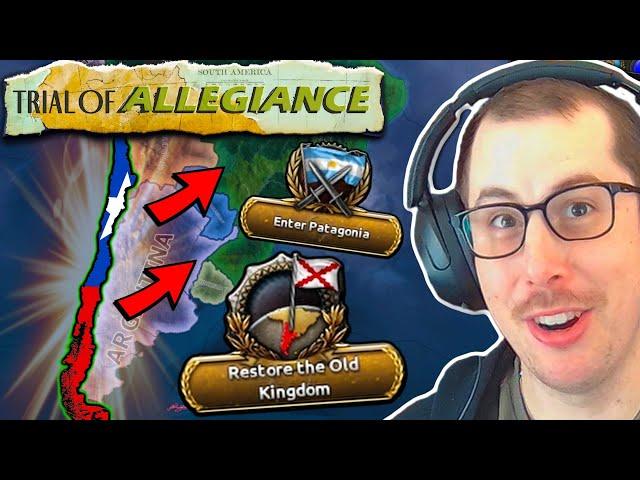 HOI4 Can I Turn Chile Into A SUPERPOWER?! Trial of Allegiance DLC