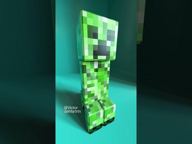 Minecraft Infinite Zoom 3D