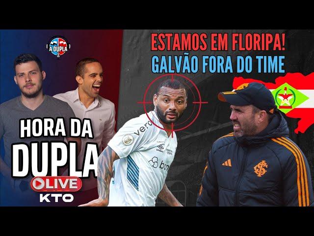  A Hora da Dupla KTO: Inter já em Floripa para pegar o Corinthians | Grêmio sem Galvão no Ceará