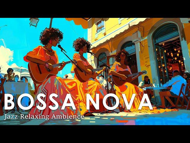 Lively Bossa Nova Cafe ~ Bossa Nova Jazz For a Joyful Day ~ July Jazz Music