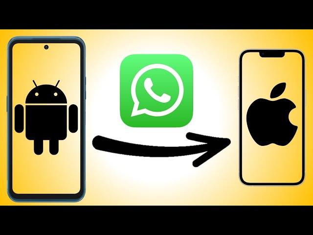 How to transfer WhatsApp from android to iPhone [Free, After setup, Without losing Data, Resetting]