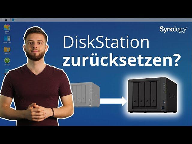 Saubere Neuinstallation aller Passwörter, Benutzerrechte, Netzwerkeinstellungen und mehr | Synology