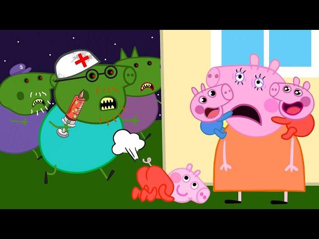 Peppa Zombie Apocalypse, Zombies Appear At Peppa Pig House‍️ ?? Peppa Pig Funny Animation