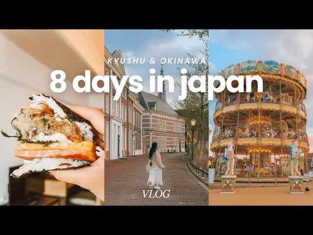 8 days in japan | 5 cities, itinerary, okinawa, miffy theme park, attack on titan real life location