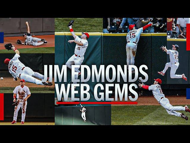 ULTIMATE Jim Edmonds web gem reel!