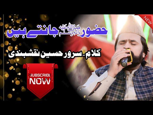 Huzoor jante Hain) New2024 Naat By(Syed Zabeeb Masood)