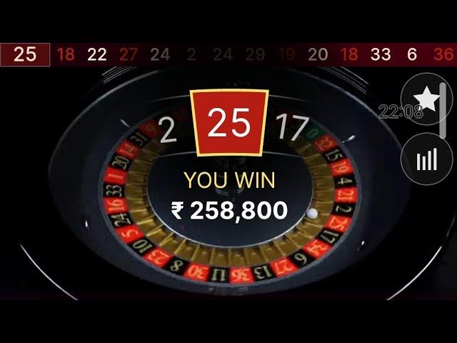 roulette strategy number calculation 100% working