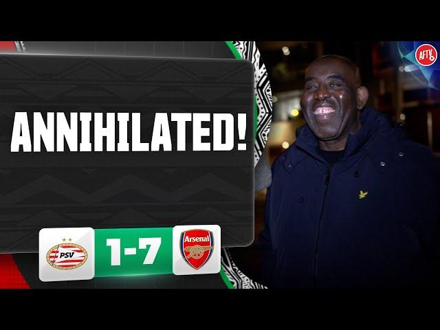 ANNIHILATED!!! (Robbie) | PSV 1-7 Arsenal