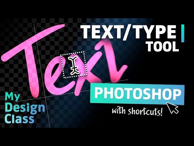 A Beginner Guide to EDITING Text in Photoshop!