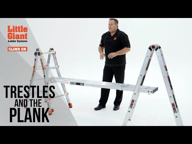 Little Giant Ladder Systems | Leveler | Trestles and The Plank