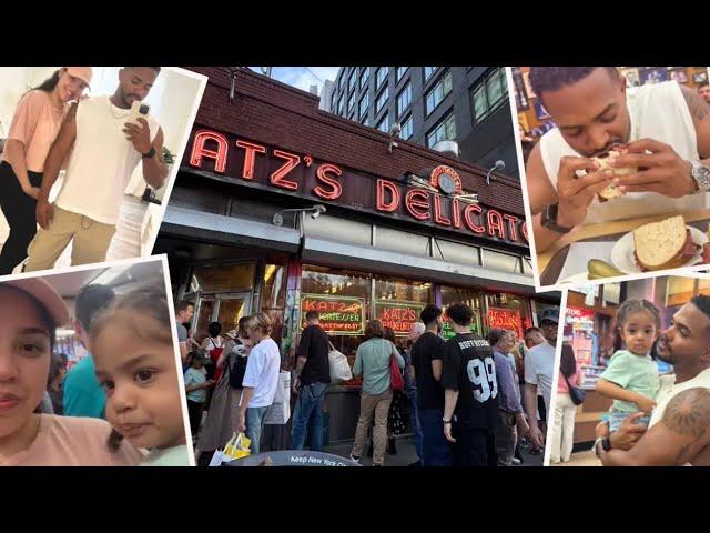 Central Park - Katz Deli Vlog  / Vanessa Garcia