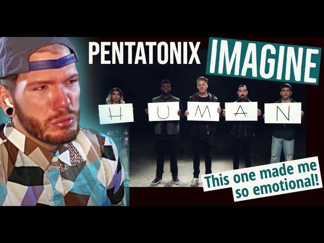Emotional Pentatonix IMAGINE reaction | First time Pentatonix REACTION Imagine | This one got me!