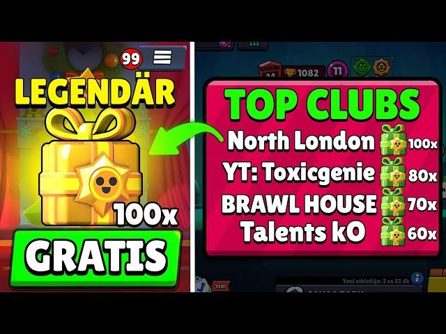 GRATIS LEGENDÄRER GIFTS ERHALTENBrawl Stars