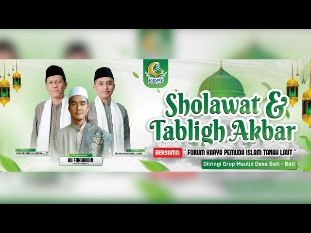 [ LIVE ] BATI-BATI BERSHOLAWAT DAN TABLIGH AKBAR  ||  PENCERAMAH KH.FAKHRUDIN ( guru tungkal )