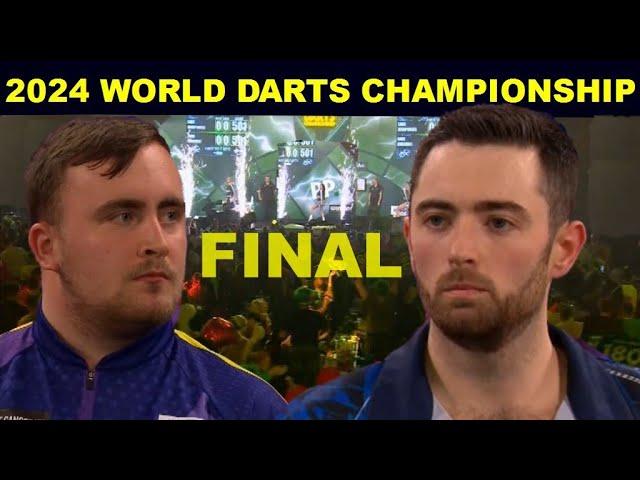 Littler v Humphries FINAL 2024 World Darts Championship