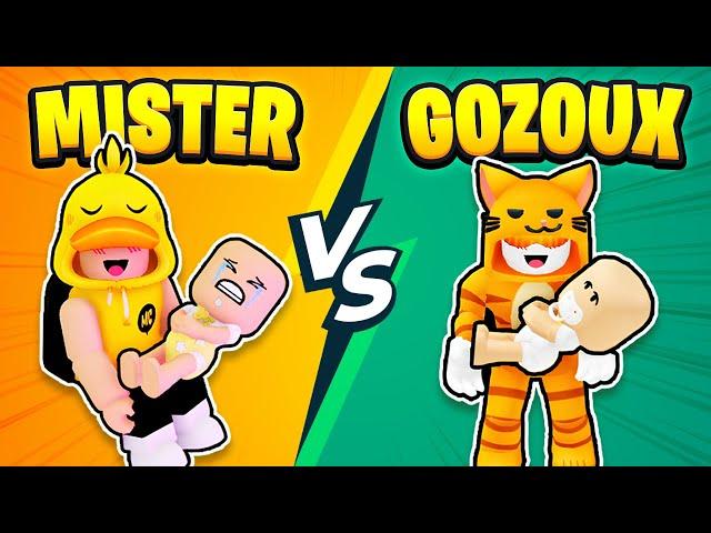 MCGG VS GOZOUX SIAPA YANG PALING JAGO NGURUS BAYI ?!  - ROBLOX INDONESIA