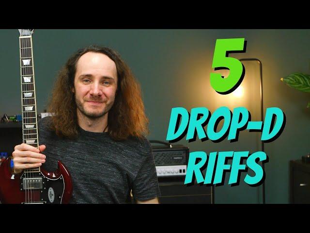 5 bekannte Drop-D Gitarren-Riffs die Du kennen solltest - Mit Tabs!