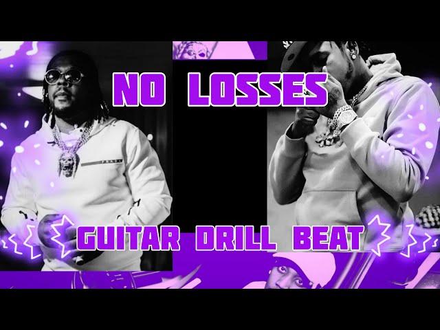 Fivio Foreign Type Beat 2021 "No Losses" Rowdy Rebel Type Beat 2021 | Guitar Drill Beat