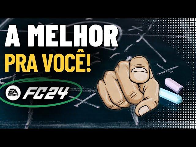 A melhor TÁTICA do EA FC 24 para o seu estilo de jogo