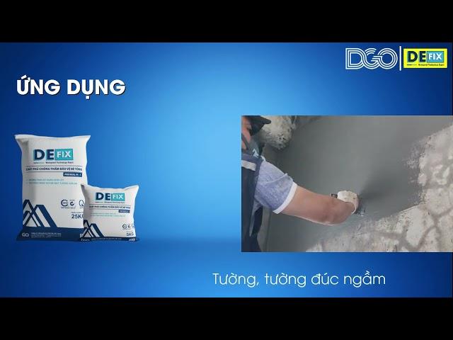 CHẤT PHỦ CHỐNG THẤM BẢO VỆ BÊ TÔNG DEFIX PROSEAL PI-1