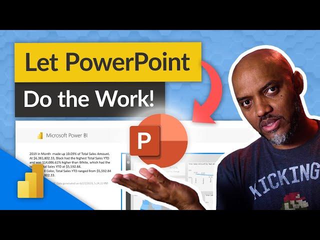 The MAGIC of Power BI in PowerPoint!