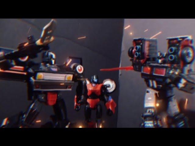 Burnout and Scourge's Minor Mishap (A Transformers Stop Motion)