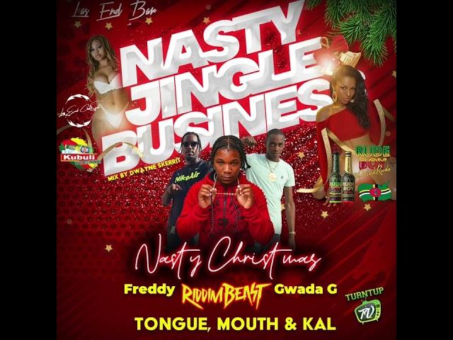 Dj Taffy, Gwada G, Freddy - TONGUE, MOUTH & KAL (Live) @ Nasty Jingle Business