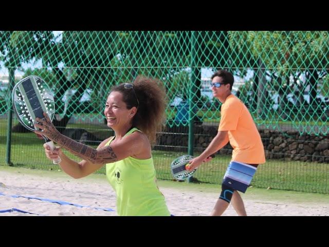 TAHITI Beach Tennis Tournoi jaune /  FUN mai2022