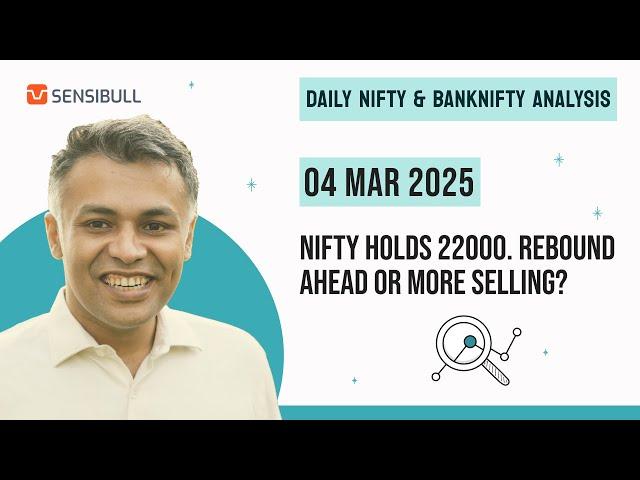 NIFTY & BANK NIFTY Analysis for Tomorrow | Stock Market Outlook | 04 March 2025, Tuesday