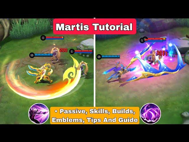 How To Use Martis Mobile Legends | Tips & Guide | Martis Tutorial