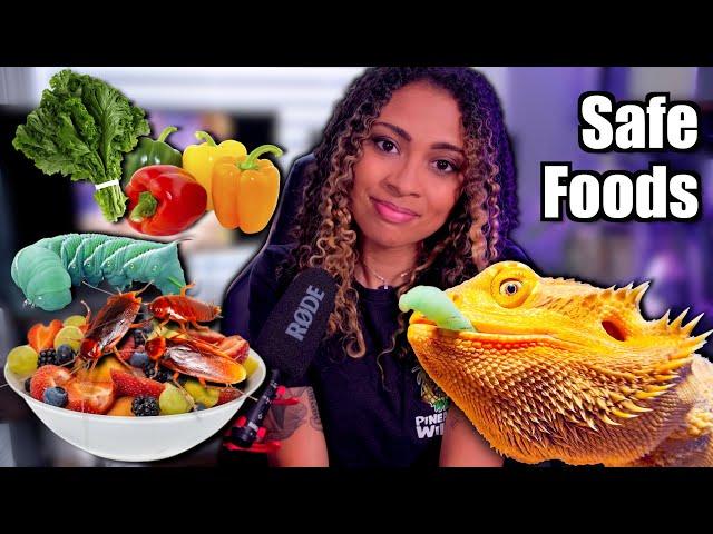 Safe Food Guide For Bearded Dragons | Vegetables, Fruits, and Bugs