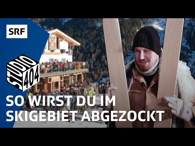 Bügellift, Après Ski und teures Essen: Die Wahrheit übers Skifahren | Studio 404 | SRF