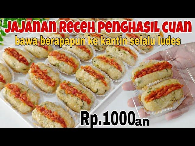 JAJANAN RECEH PENGHASIL CUAN TERBARU 2025‼️CUMA 1000AN JUALAN DI KANTIN PASTI LANGSUNG LUDES