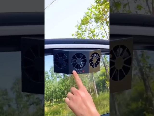 Product Link in Comments ▶️  Auto Solar Ventilating Fan for Car