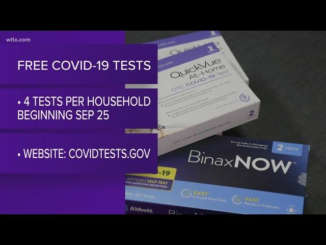 Free Covid-19 tests back for Fall