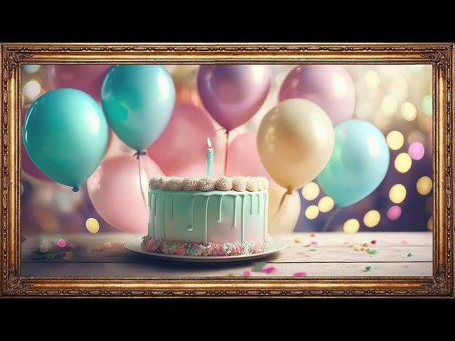 Framed Pastel Birthday