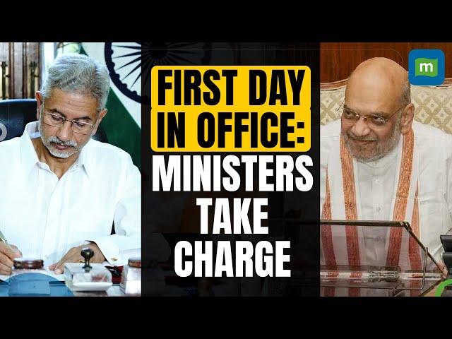 From Amit Shah To S Jaishankar, NDA Ministers In The Modi Cabinet 3.0 Took Charge Of Their Ministry