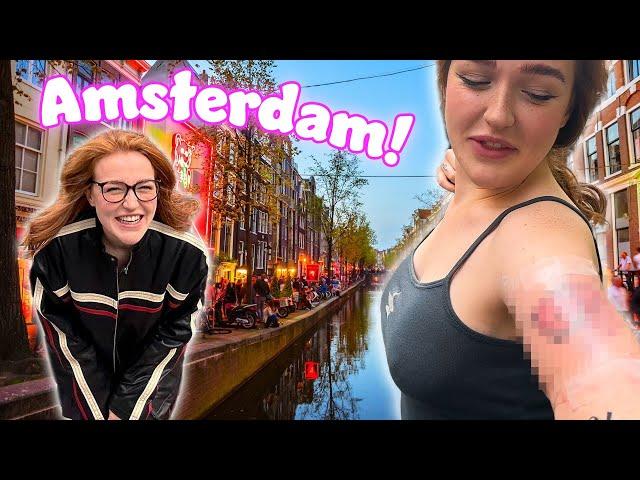 We got Tattoos in Amsterdam!